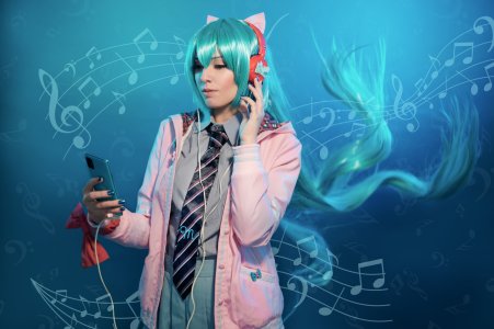 Hatsune Miku – Ribbon Girl